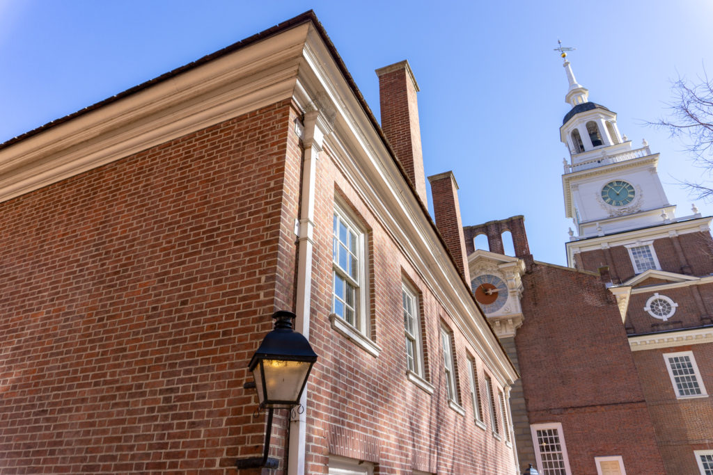 Independence Hall in Philadelphia, PA.
